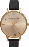 Olivia Burton Big Dial Black and Gold Watch Olivia Burton Big Dial Black and Gold Watch