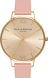 Olivia Burton Big Dial Dusty Pink and Gold Watch Olivia Burton Big Dial Dusty Pink and Gold Watch