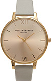 Olivia Burton Big Dial Grey and Gold Watch Olivia Burton Big Dial Grey and Gold Watch