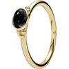 (RETIRED) PANDORA 14ct Gold Ring with Onyx (RETIRED) PANDORA 14ct Gold Ring with Onyx