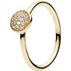 PANDORA 14ct Gold Dazzling Droplet Ring PANDORA 14ct Gold Dazzling Droplet Ring