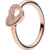 PANDORA Shimmering Puzzle Heart Frame Ring (NEW) PANDORA Shimmering Puzzle Heart Frame Ring (NEW)