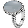 Pandora Silver Ring with Chalcedony (NEW)