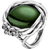 Pandora Silver Ring with Nephrite-Jade (NEW)