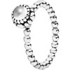 Pandora April Birthstone Ring