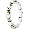 Pandora Silver and Gold Friends Ring