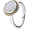 Pandora Daisy Signet Mother of Pearl Ring