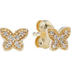 PANDORA 14ct Gold Studs Petite Butterfly PANDORA 14ct Gold Studs Petite Butterfly