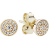 PANDORA 14ct Gold Radiant Elegance Stud Earrings PANDORA 14ct Gold Radiant Elegance Stud Earrings