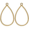 Pandora 14ct Gold Compose Earring Frames