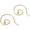 Pandora 14ct Gold Compose Earring Hooks