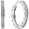 PANDORA Signature Logo Hoop Earrings PANDORA Signature Logo Hoop Earrings