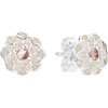 PANDORA Blooming Dahlia Stud Earrings PANDORA Blooming Dahlia Stud Earrings