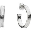(RETIRED) PANDORA Liquid Steam Earrings (RETIRED) PANDORA Liquid Steam Earrings