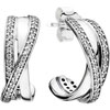 PANDORA Entwined Hoop Earrings PANDORA Entwined Hoop Earrings