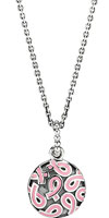 (RETIRED) PANDORA Silver Pendant with Pink Enamel (RETIRED) PANDORA Silver Pendant with Pink Enamel