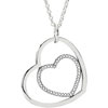 PANDORA Heart inside a Heart Necklace PANDORA Heart inside a Heart Necklace