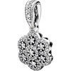 PANDORA Crystallised Floral Necklace Pendant PANDORA Crystallised Floral Necklace Pendant