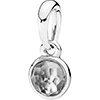 PANDORA April Droplet Necklace Pendant PANDORA April Droplet Necklace Pendant