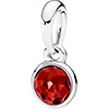 PANDORA July Droplet Necklace Pendant PANDORA July Droplet Necklace Pendant
