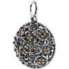 Pandora Ox Silver and Gold Compose Forever Bloom Pendant