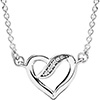 PANDORA Ribbons Of Love Necklace PANDORA Ribbons Of Love Necklace