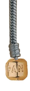 (RETIRED) PANDORA Oxidised Sterling Necklace with 14ct Clasp (RETIRED) PANDORA Oxidised Sterling Necklace with 14ct Clasp