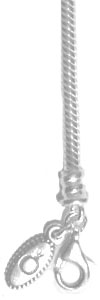(RETIRED) Necklace with Traditional Clasp and Logo-Tag (RETIRED) Necklace with Traditional Clasp and Logo-Tag