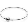 Pandora Silver Bangle with Signature Clasp (NEW)