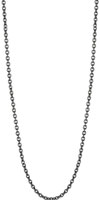 (RETIRED) Black Rhodium Sterling Silver Necklace 70cm (RETIRED) Black Rhodium Sterling Silver Necklace 70cm
