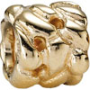 (RETIRED) PANDORA 14ct Gold Bead Interwoven pattern (RETIRED) PANDORA 14ct Gold Bead Interwoven pattern