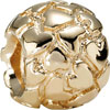 (RETIRED) PANDORA 14ct Gold Bead Jigsaw of Hearts (RETIRED) PANDORA 14ct Gold Bead Jigsaw of Hearts