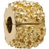 (RETIRED) PANDORA 14ct Gold Clip with Flowers (RETIRED) PANDORA 14ct Gold Clip with Flowers