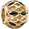 (RETIRED) PANDORA 14ct Bead with Black Enamel (RETIRED) PANDORA 14ct Bead with Black Enamel
