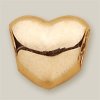 14ct Gold Bead Heart