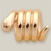 (RETIRING SOON) 14ct Gold Bead Coiled Snake