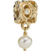 (RETIRED) PANDORA 14ct Bead Filigree Diamonds Hang Pearl (RETIRED) PANDORA 14ct Bead Filigree Diamonds Hang Pearl
