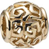 (RETIRED) PANDORA 14ct Greek Patterns Bead (RETIRED) PANDORA 14ct Greek Patterns Bead