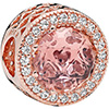 PANDORA Rose Blush Pink Radiant Hearts Charm (NEW) PANDORA Rose Blush Pink Radiant Hearts Charm (NEW)
