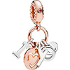 PANDORA Rose I Love You Hanging Charm (NEW) PANDORA Rose I Love You Hanging Charm (NEW)