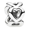 Pandora Silver Spacer Open Hearts