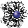 Pandora Silver Birthstone Bead September Lapis (NEW) Pandora Silver Birthstone Bead September Lapis (NEW)