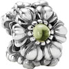 Pandora Silver Birthstone Bead August Peridot Pandora Silver Birthstone Bead August Peridot