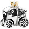 PANDORA Silver and 14ct Gold Bead Royal Carriage PANDORA Silver and 14ct Gold Bead Royal Carriage