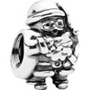 Pandora Silver Bead Santa