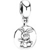 (RETIRED) Pandora Silver Bead Chinese Zodiac Rabbit
