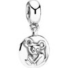 (RETIRED) Pandora Silver Bead Chinese Zodiac Rat