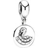 (RETIRED) Pandora Silver Bead Chinese Zodiac Snake