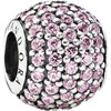 PANDORA Pink Pavé Ball Charm PANDORA Pink Pavé Ball Charm