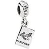 PANDORA Passport Hanging Charm with CZ PANDORA Passport Hanging Charm with CZ